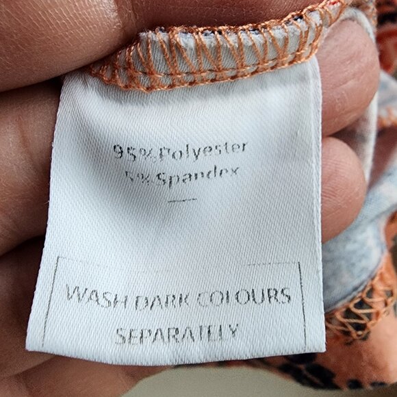 Amazon Aztec Zig-Zag Style V-Neck Shortsleeve Jersey Size 2XL - Picture 8 of 14